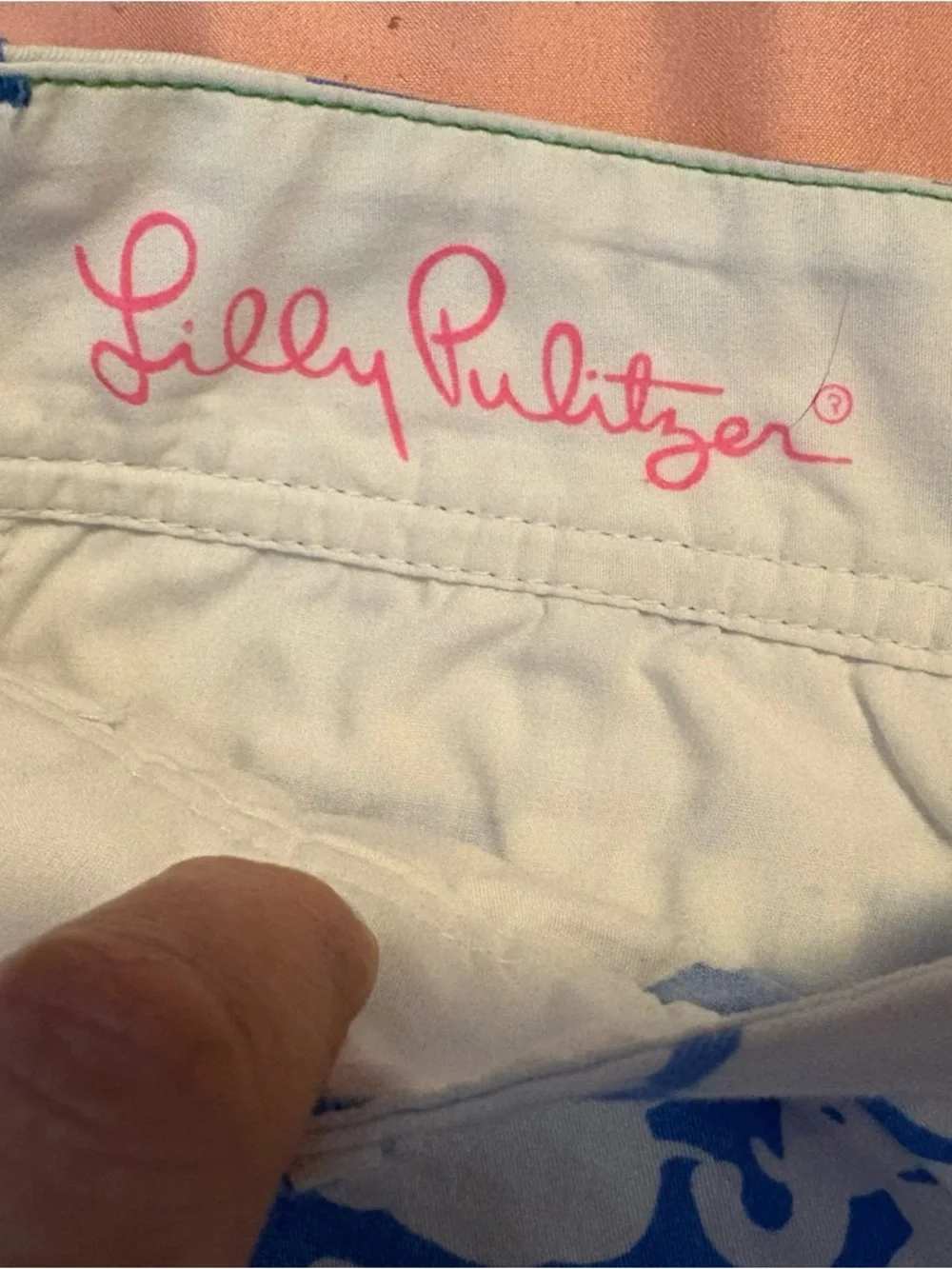 Lilly Pulitzer Blue Tusk in the Sun Elephant Print 4 Preppy Country Club Coastal